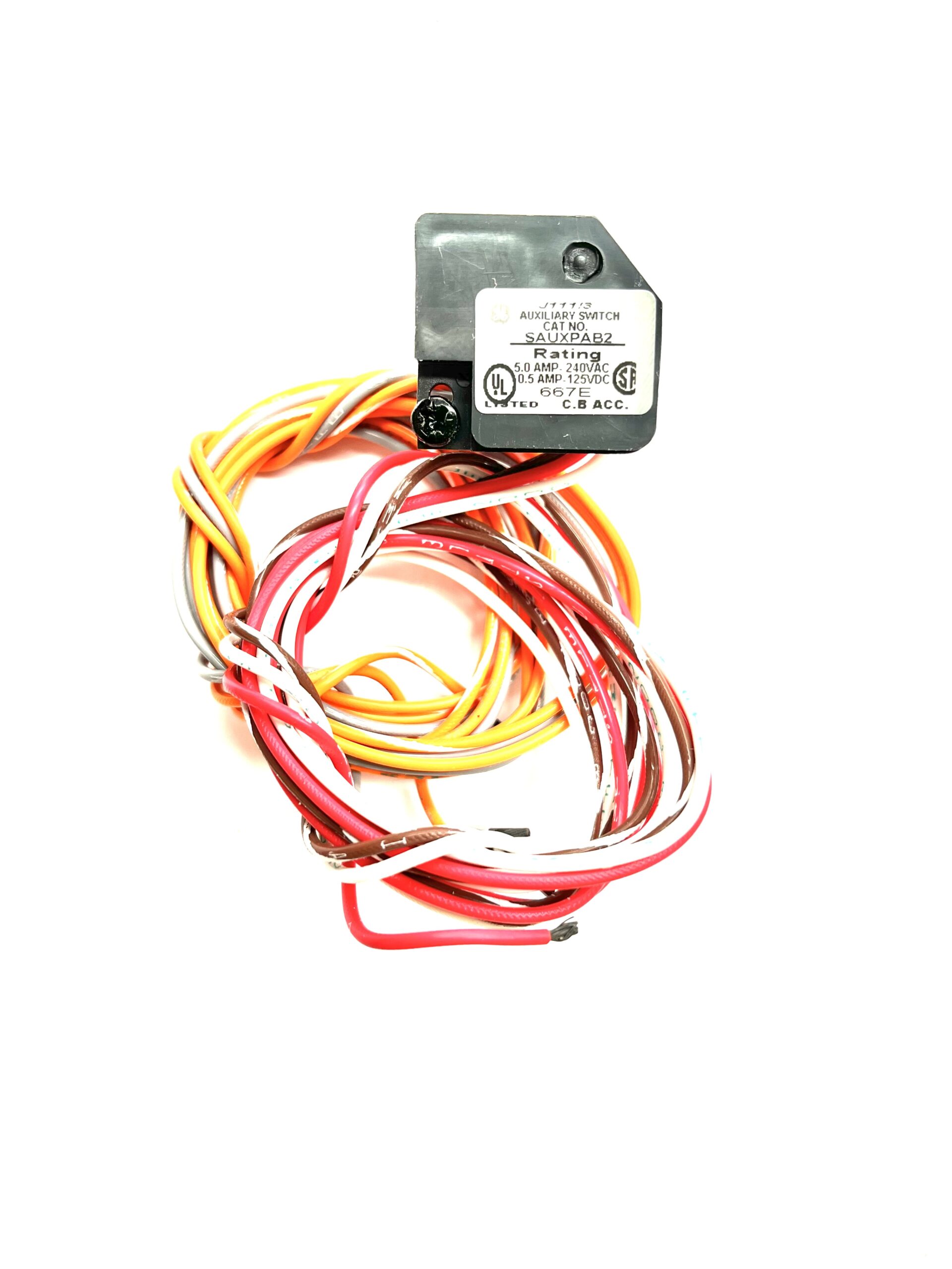 Featured image for “SAUXPAB2 CONTACTO AUXILIAR 2 FORMA C 0.5A 125VDC GE”