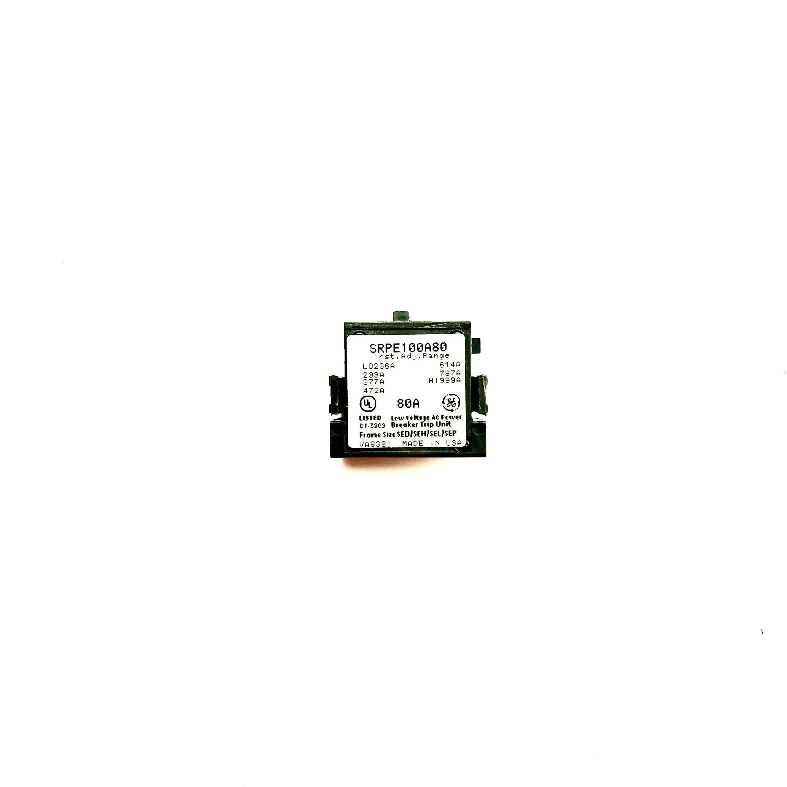 Featured image for “SRPE100A80 RATING PLUG 80AMP GE”