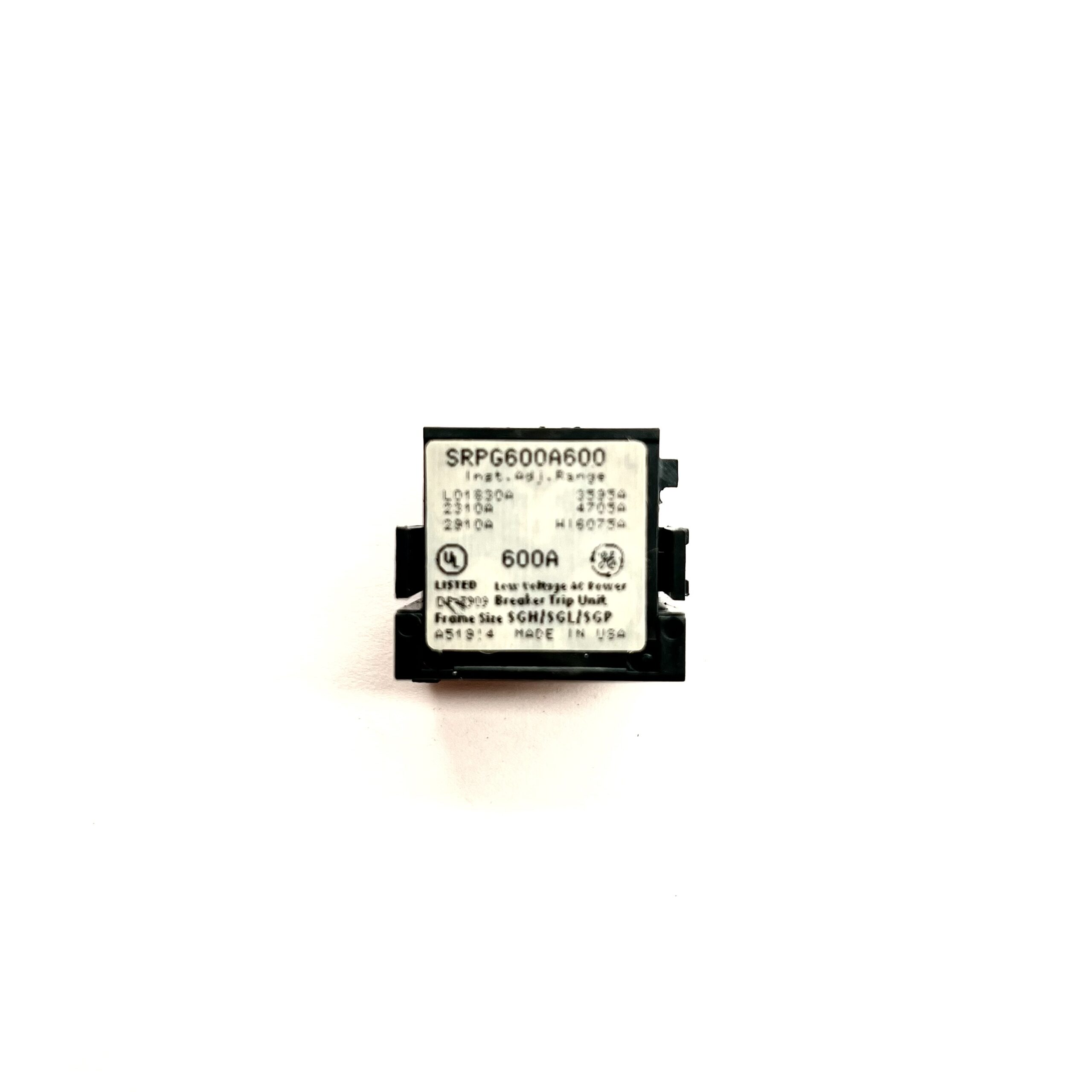 Featured image for “SRPG600A600 RATING PLUG 600A MARCA GENERAL ELECTRIC”