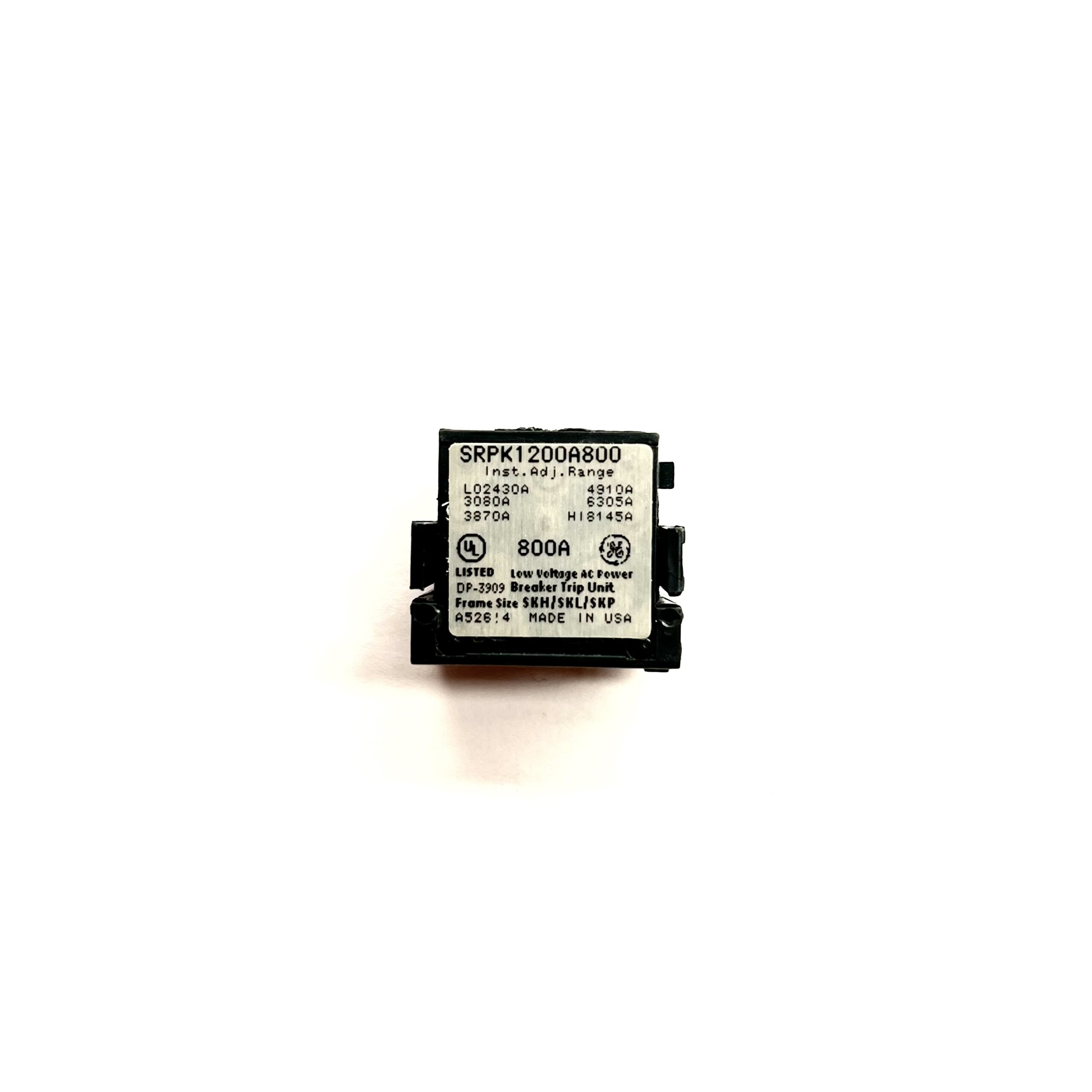 Featured image for “SRPK1200A800 RATING PLUG 800AMP GENERAL ELECTRIC”