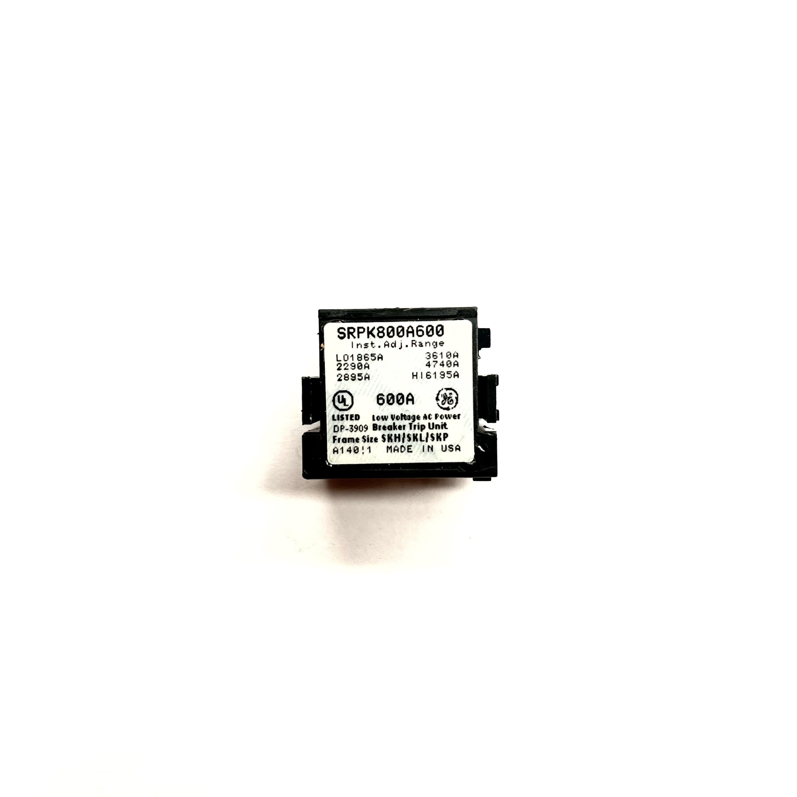 Featured image for “SRPK800A600 RATING PLUG 600AMP SPECTRA MARCA GE”