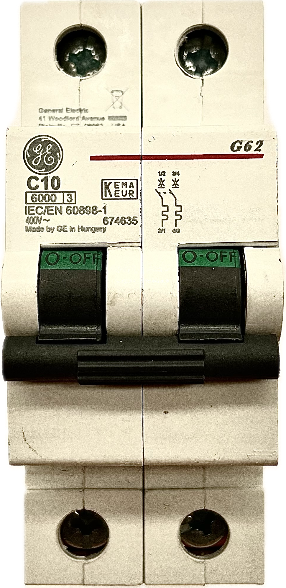 Featured image for “674635 Mini Interruptor 10A IEC GE”