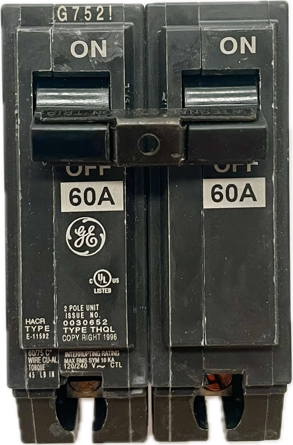 Featured image for “THQL2160 Interruptor 2P 60A MARCA GE”